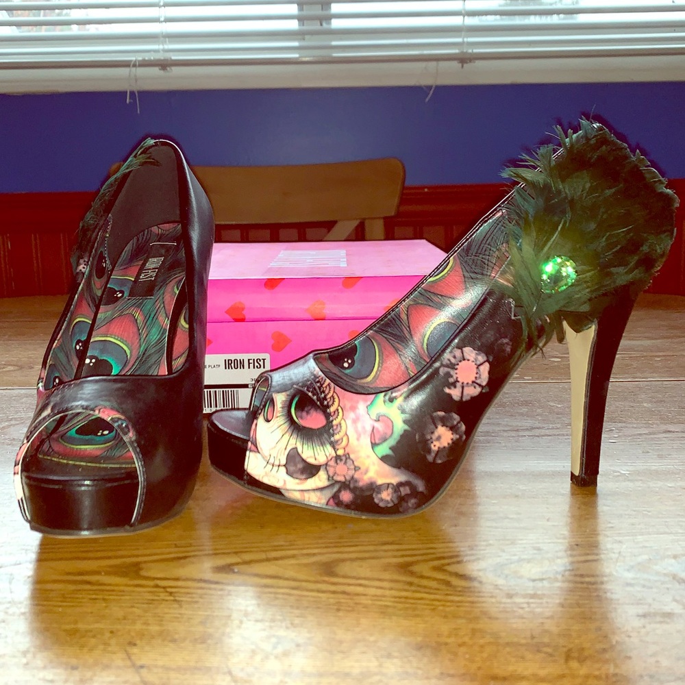 Iron Fist Vanity Fair Peep toe Platform